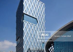 دیوار پرده آلومینیومی